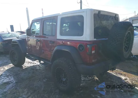 2021 Jeep Wrangler Unlimited Islander 4X4 z USA, uszkodzony, nr VIN 1C4HJXDG1MW590180